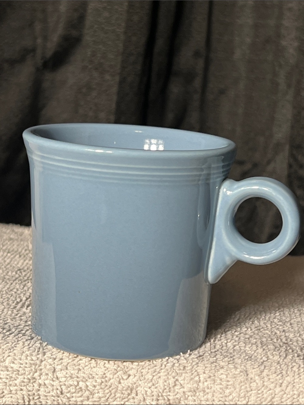 Fiestaware Periwinkle Ceramic Mug with Loop Handle